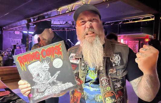 ROTTING CORPSE "Thrash In pain Or Die Insane" RED LP