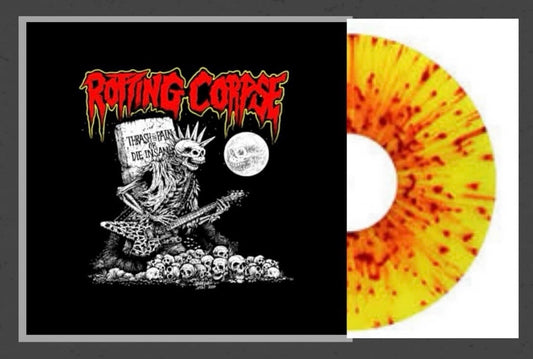 ROTTING CORPSE "Thrash in pain or Die Insane" SPLATTER LP